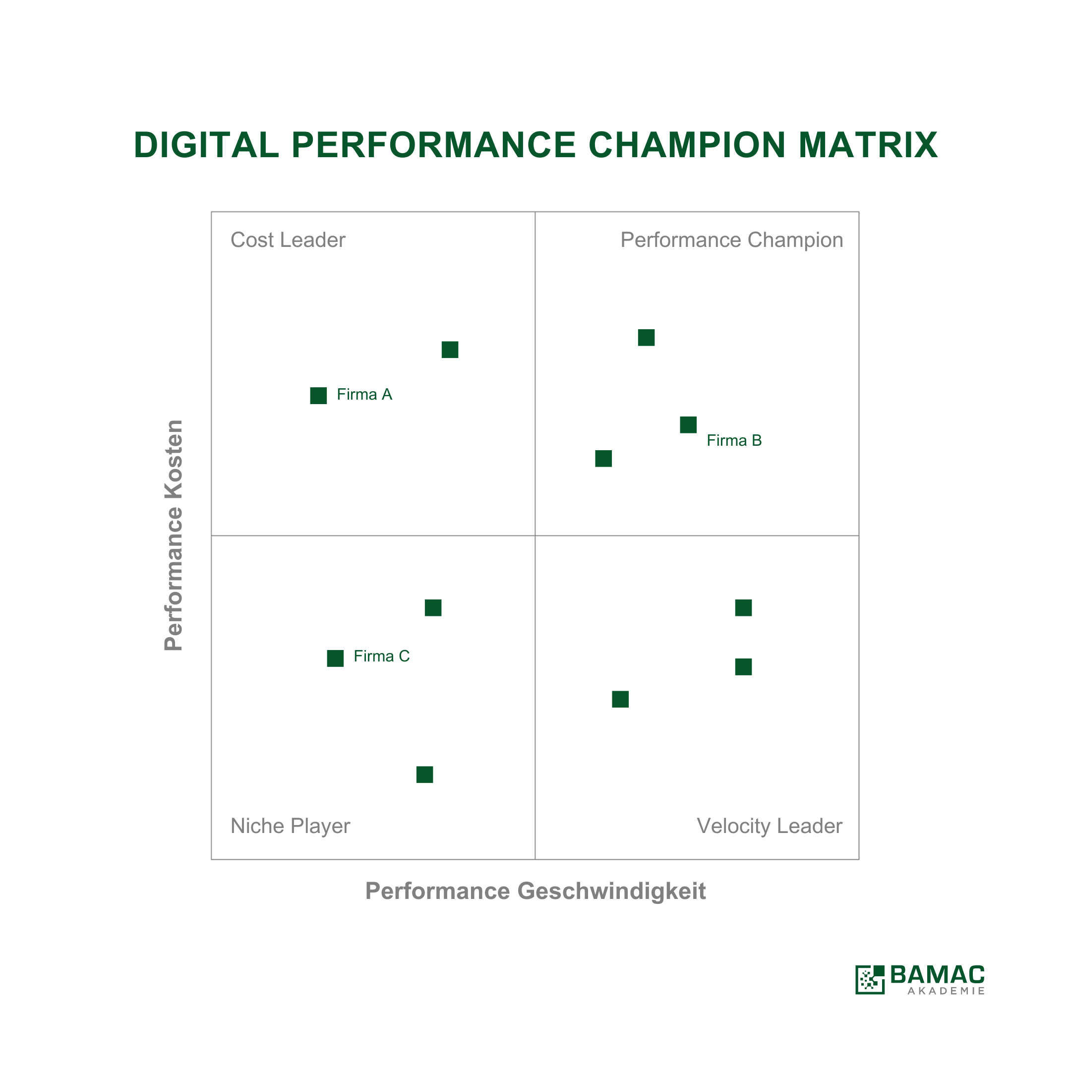 BAMAC Group Digital Performance Champion Matrix